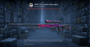 AWP | Chromatic Aberration (Minimal Wear) Screenshot