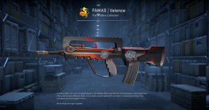 FAMAS | Valence (Field-Tested) Screenshot