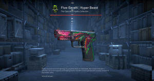 Five-SeveN | Hyper Beast (Battle-Scarred) Screenshot