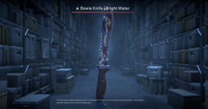 ★ Bowie Knife | Bright Water (Field-Tested) Screenshot