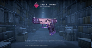 Glock-18 | Shinobu (Field-Tested) Screenshot