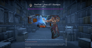StatTrak™ Zeus x27 | Olympus (Battle-Scarred) Screenshot