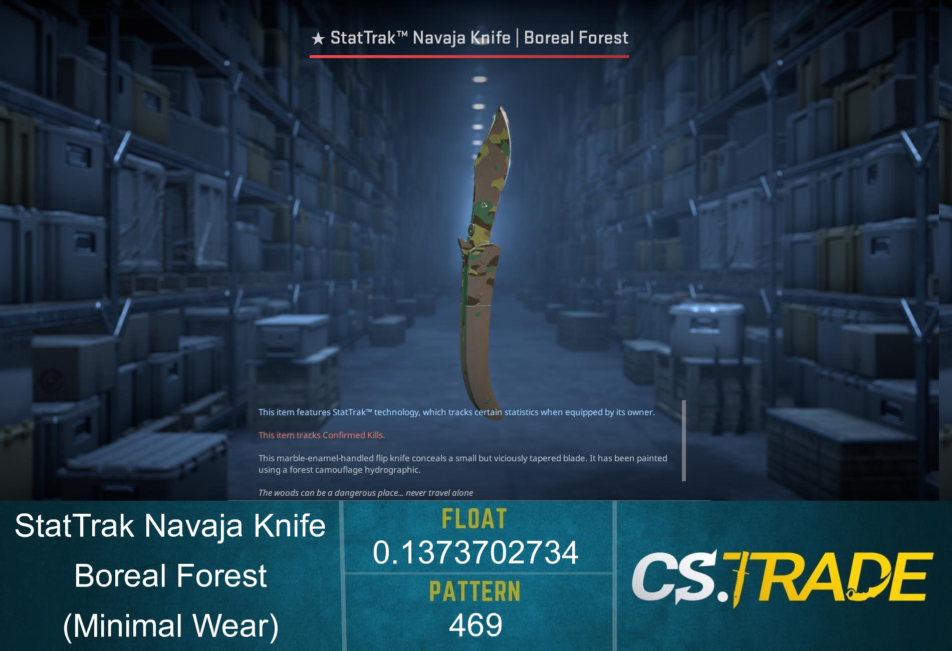 ★ Navaja Knife | Boreal Forest (Factory New) Screenshot