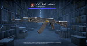 AK-47 | Black Laminate (Field-Tested) Screenshot
