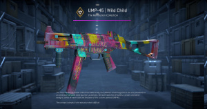 UMP-45 | Wild Child (Minimal Wear) Screenshot