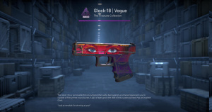 Glock-18 | Vogue (Battle-Scarred) Screenshot