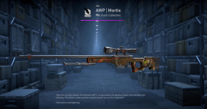 AWP | Mortis (Well-Worn) Screenshot