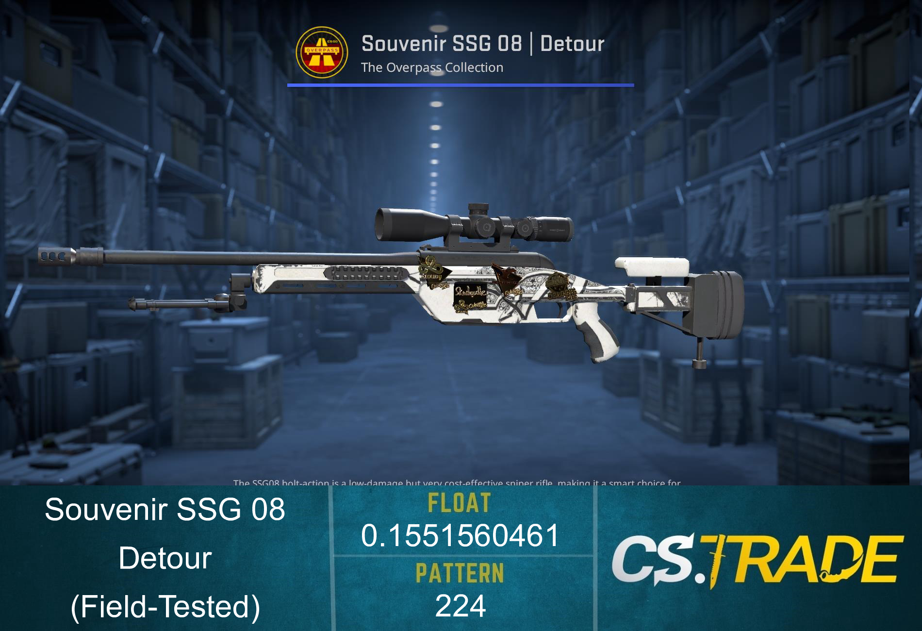 SSG 08 | Detour (Field-Tested) Screenshot