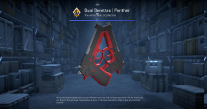 Dual Berettas | Panther (Factory New) Screenshot