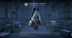 Dual Berettas | Dezastre (Minimal Wear) Screenshot