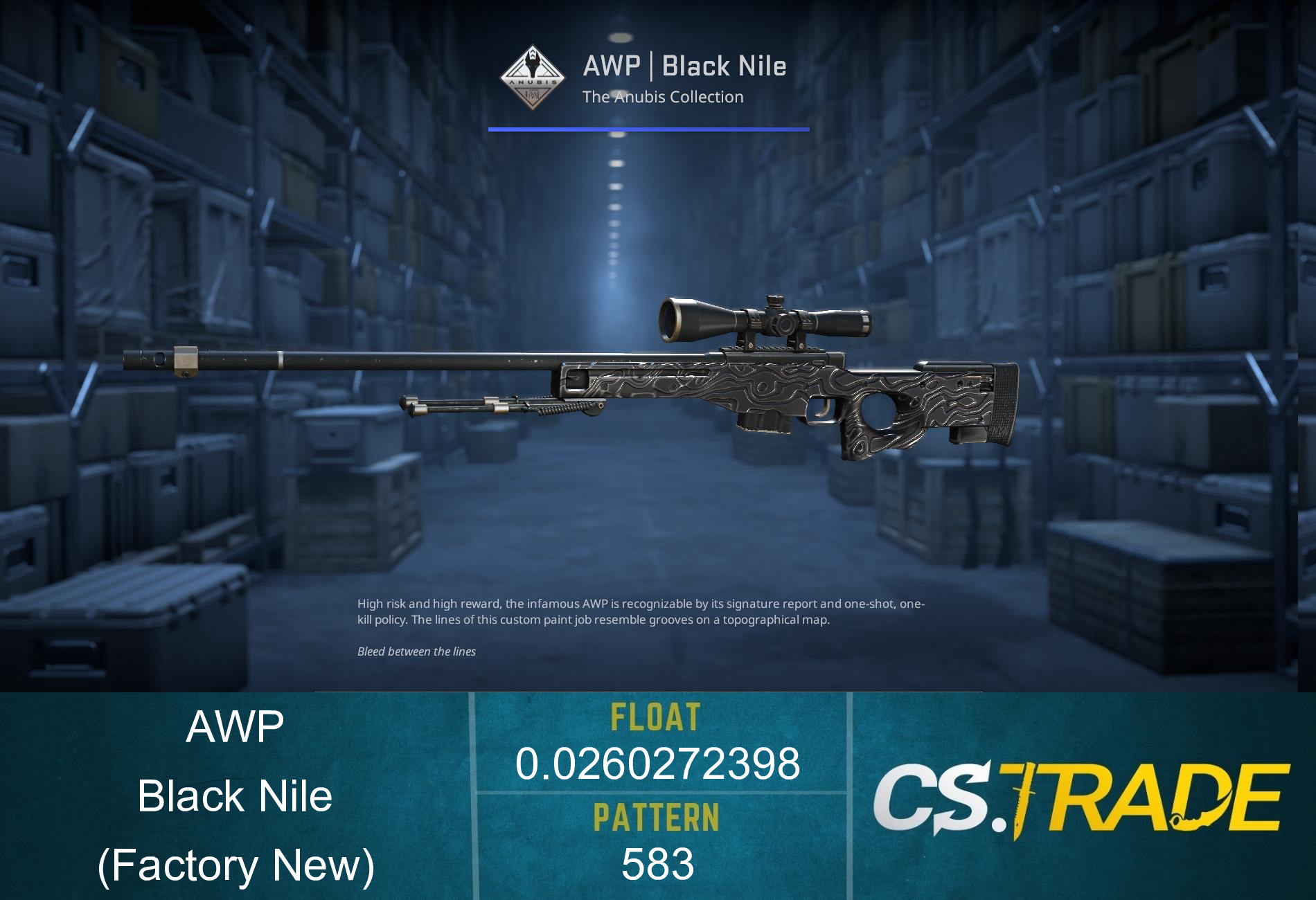 AWP | Black Nile (Factory New) Screenshot