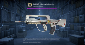 FAMAS | Mecha Industries (Factory New) Screenshot