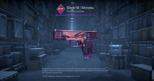 Glock-18 | Shinobu (Battle-Scarred) Screenshot