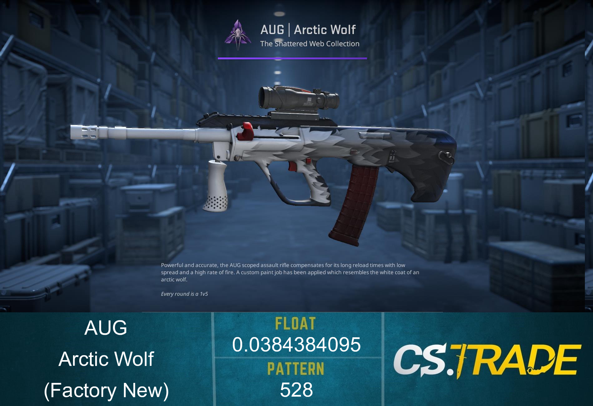 AUG | Arctic Wolf (Factory New) Screenshot