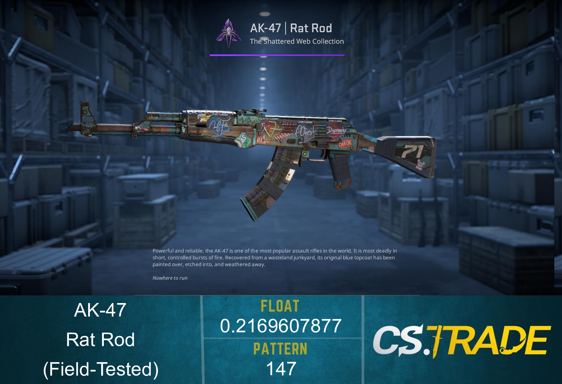 AK-47 | Rat Rod (Field-Tested) Screenshot