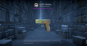 P250 | Visions (Minimal Wear) Screenshot
