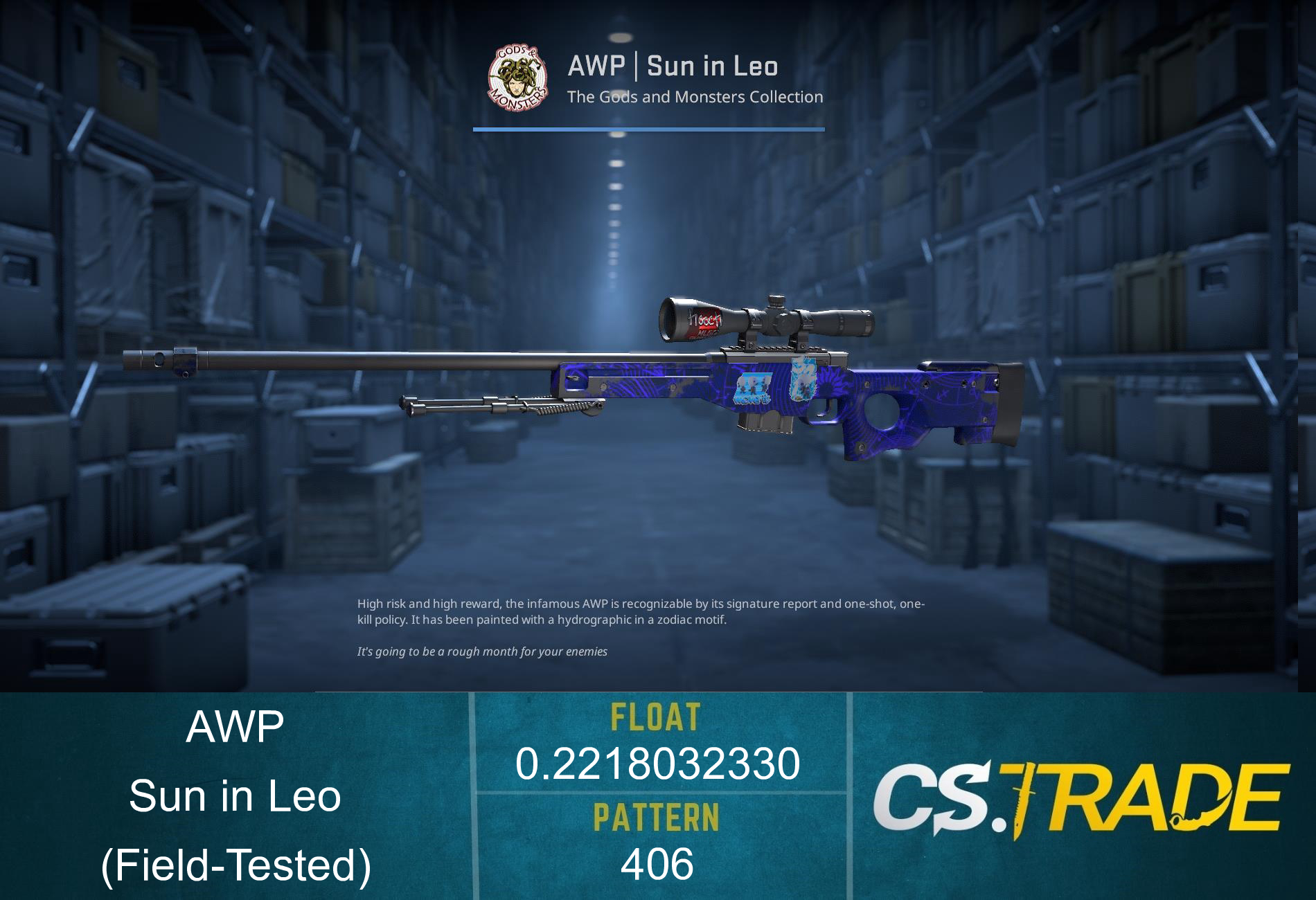 AWP | Sun in Leo (Field-Tested) Screenshot