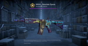 M4A4 | Desolate Space (Battle-Scarred) Screenshot
