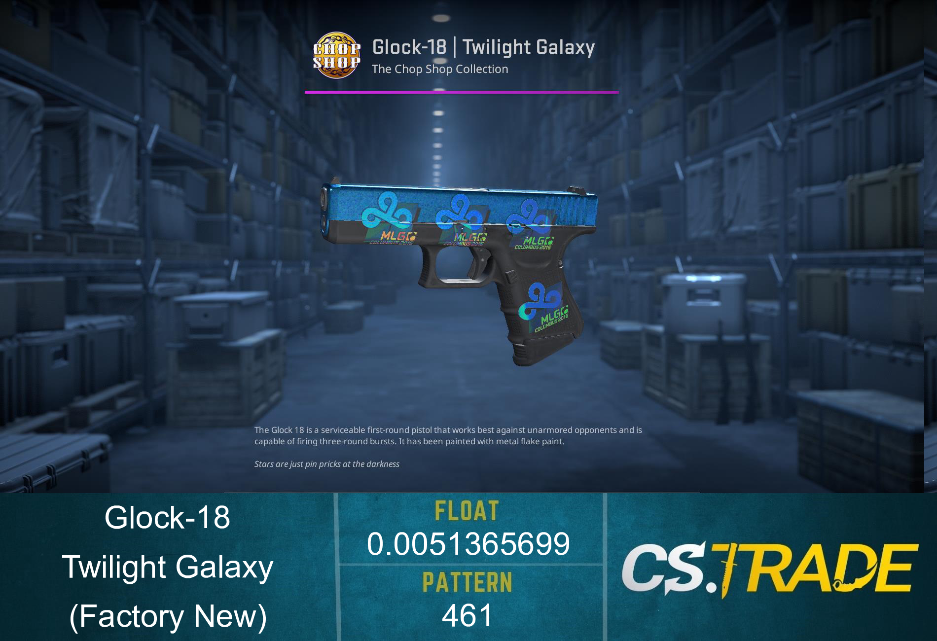 Glock-18 | Twilight Galaxy (Factory New) Screenshot