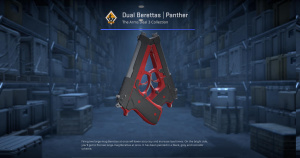 Dual Berettas | Panther (Field-Tested) Screenshot