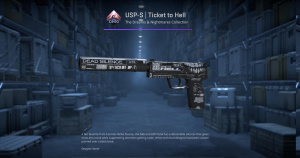 USP-S | Ticket to Hell (Factory New) Screenshot