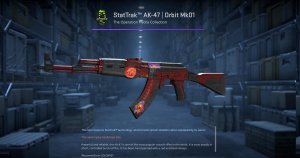StatTrak™ AK-47 | Orbit Mk01 (Minimal Wear) Screenshot