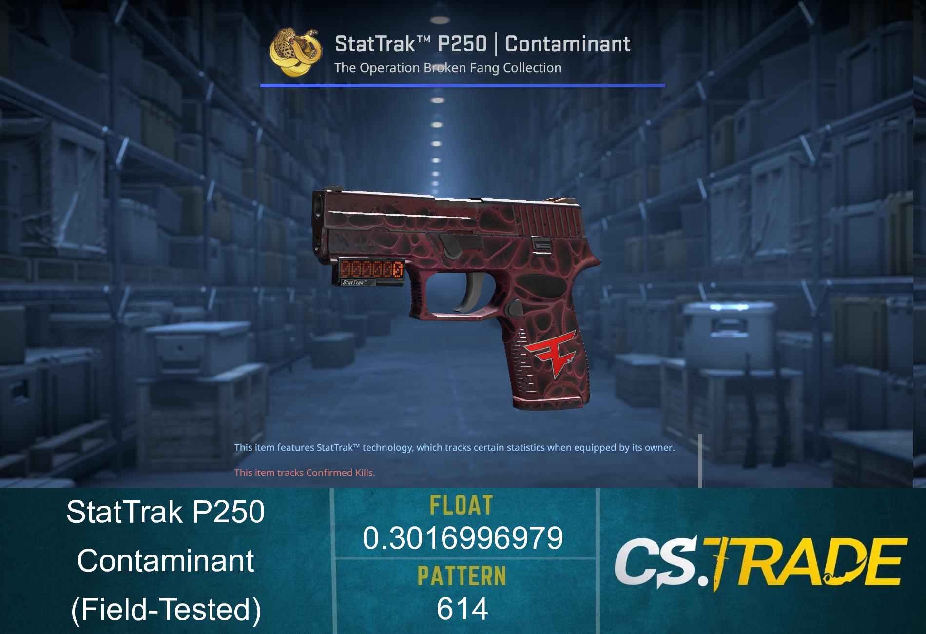 StatTrak™ P250 | Contaminant (Field-Tested) Screenshot