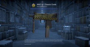 MAC-10 | Classic Crate (Factory New) Screenshot