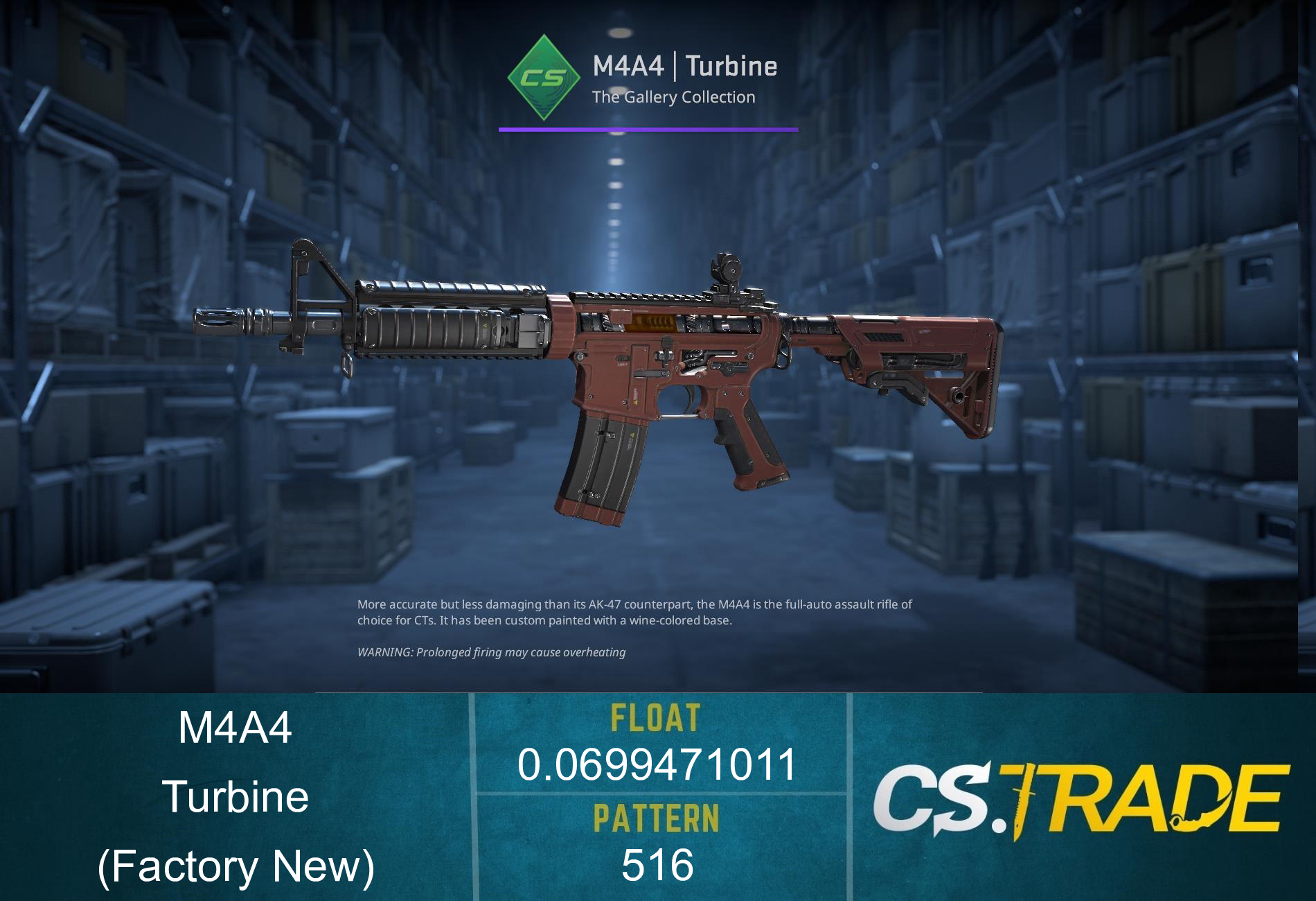 M4A4 | Turbine (Factory New) Screenshot