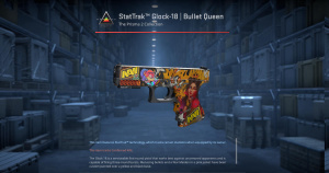 StatTrak™ Glock-18 | Bullet Queen (Battle-Scarred) Screenshot