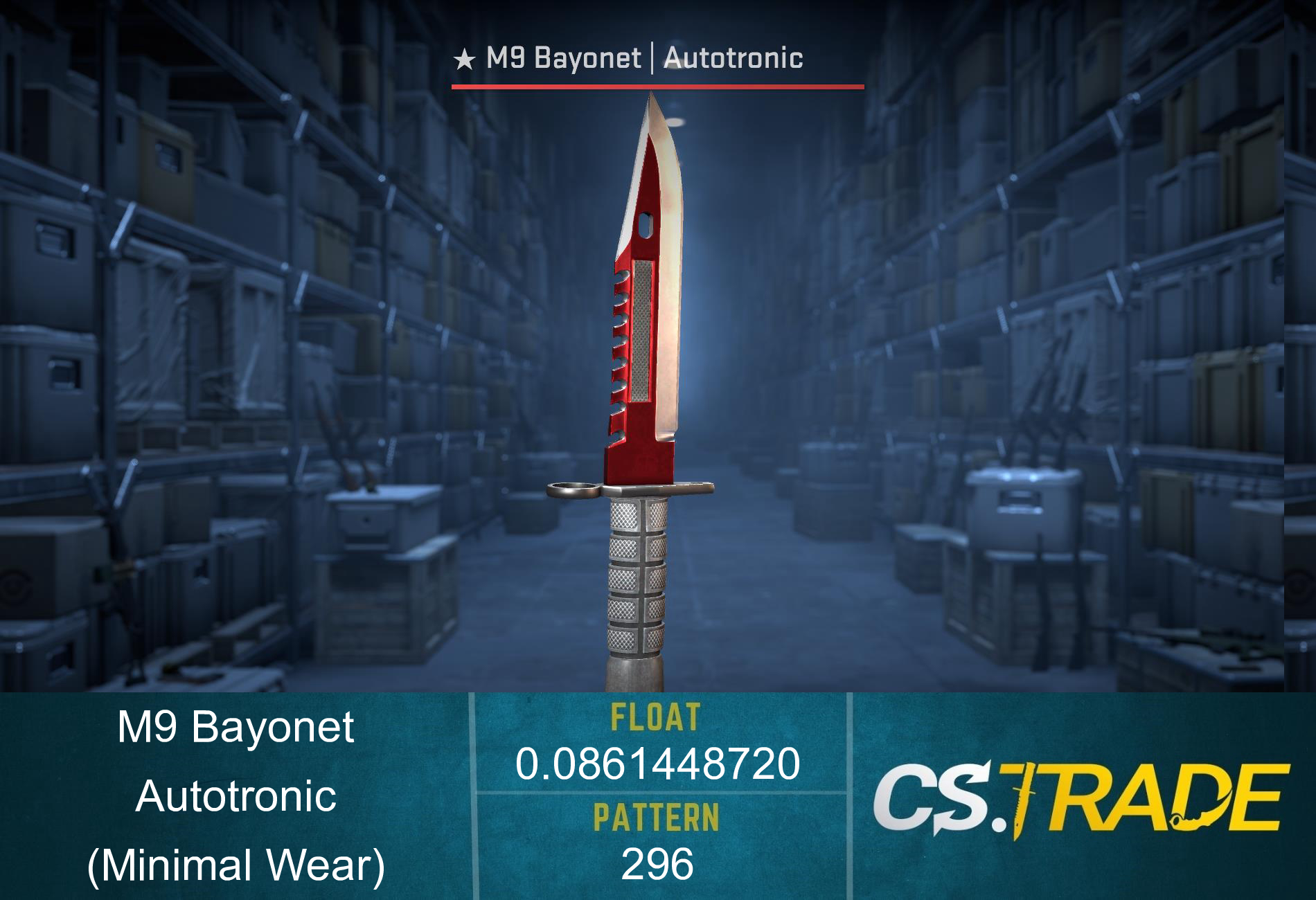 ★ M9 Bayonet | Autotronic (Minimal Wear) Screenshot