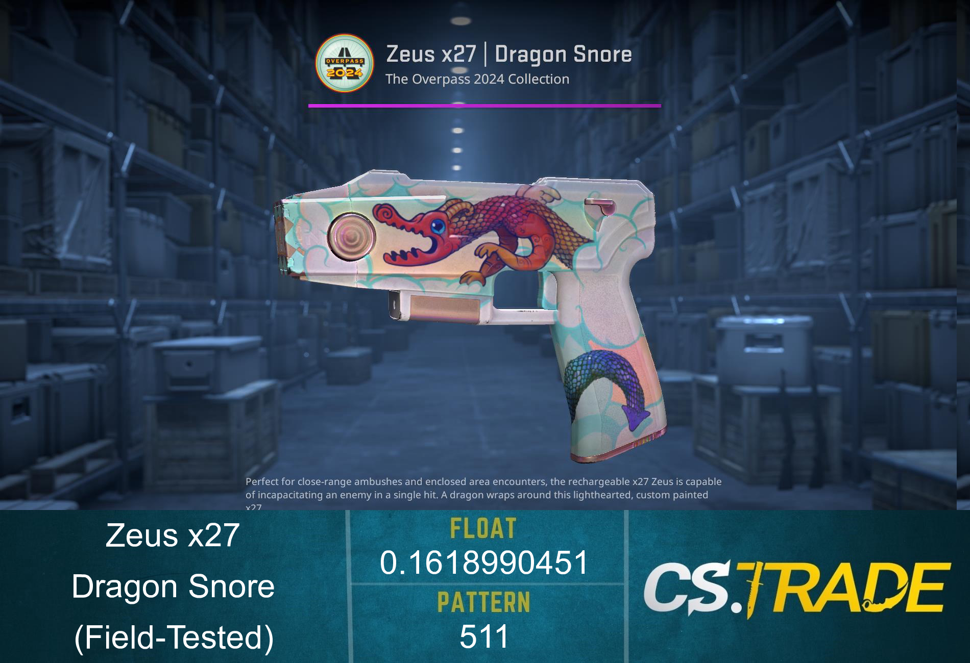 Zeus x27 | Dragon Snore (Field-Tested) Screenshot