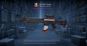 SG 553 | Cyrex (Field-Tested) Screenshot