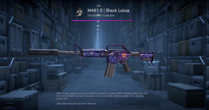 M4A1-S | Black Lotus (Field-Tested) Screenshot