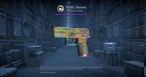 P250 | Visions (Minimal Wear) Screenshot