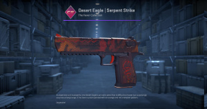 Desert Eagle | Serpent Strike (Factory New) Screenshot