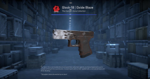 Glock-18 | Oxide Blaze (Factory New) Screenshot