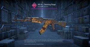 AK-47 | Searing Rage (Field-Tested) Screenshot