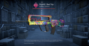 FAMAS | Bad Trip (Minimal Wear) Screenshot