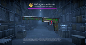 USP-S | Monster Mashup (Battle-Scarred) Screenshot