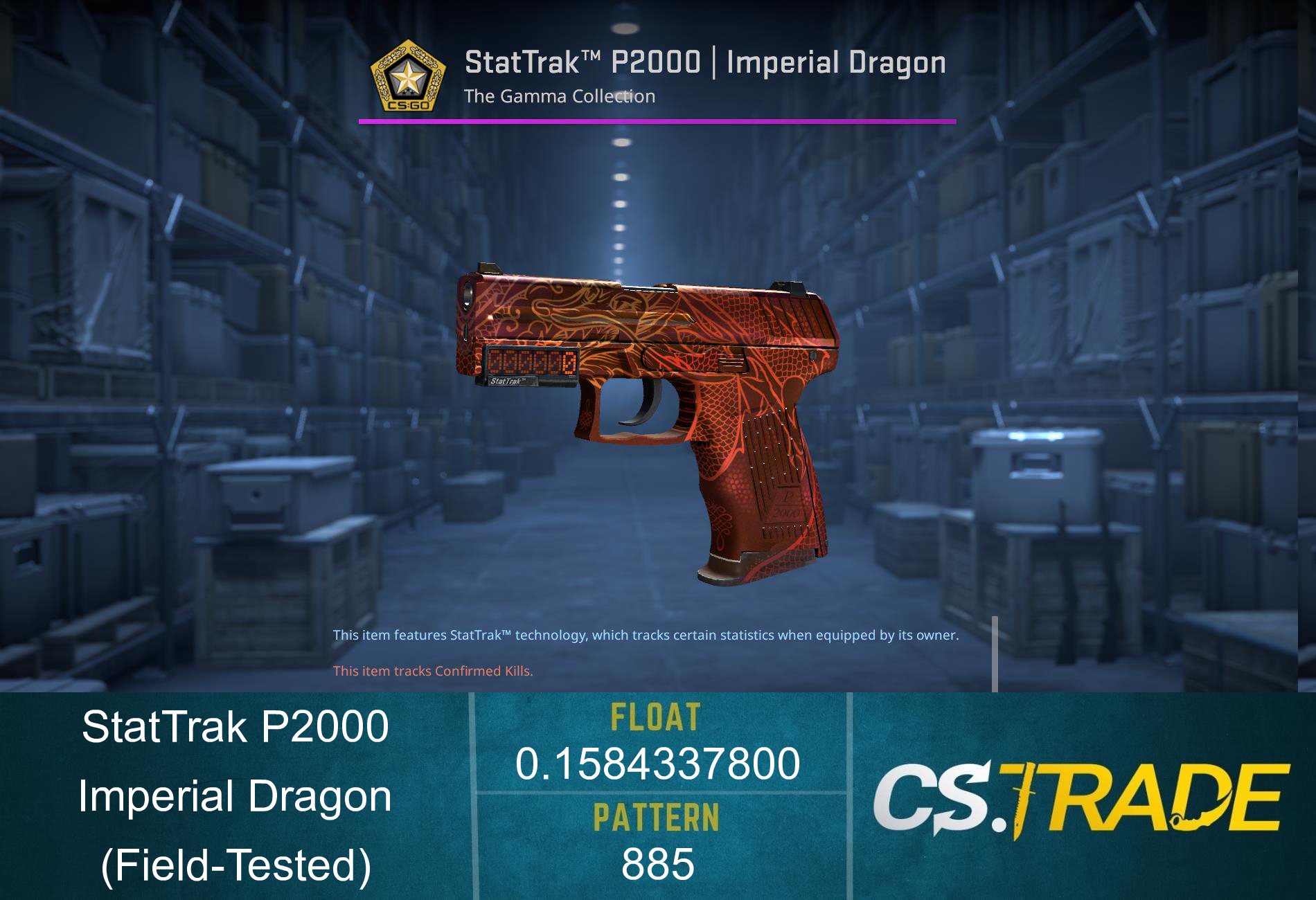 P2000 | Imperial Dragon (Field-Tested) Screenshot