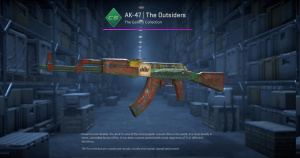 AK-47 | The Outsiders (Battle-Scarred) Screenshot