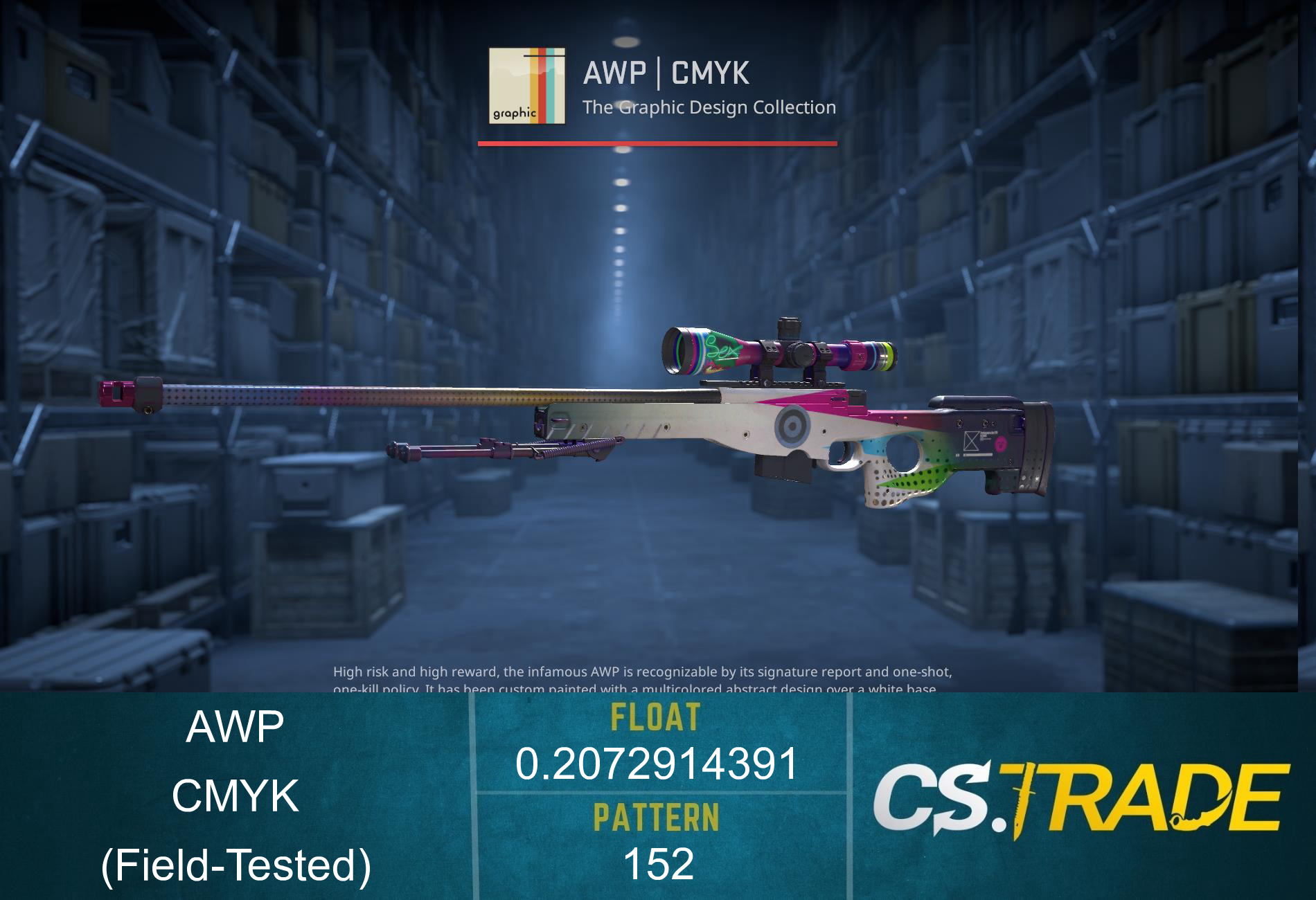 AWP | CMYK (Field-Tested) Screenshot