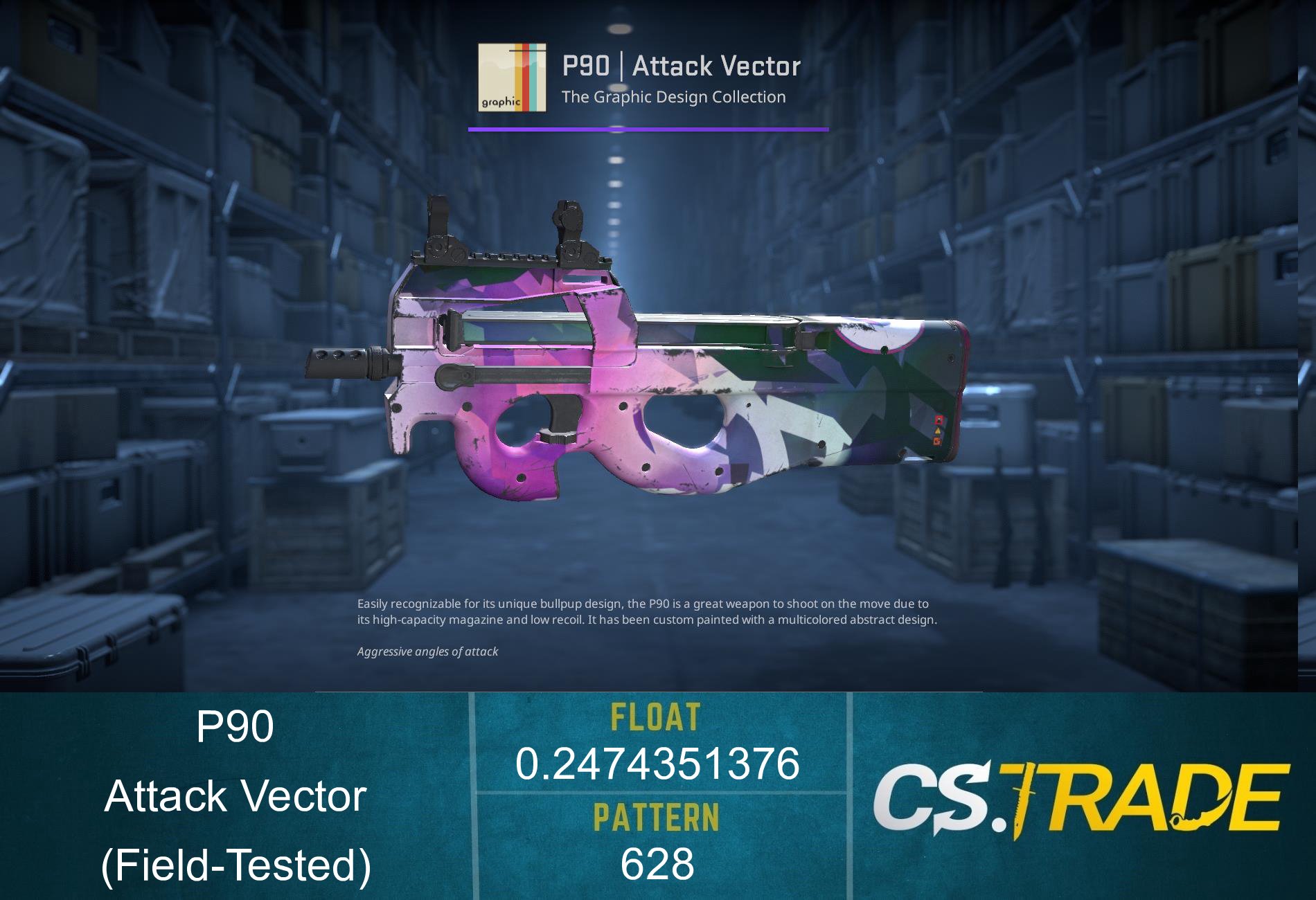 P90 | Attack Vector (Field-Tested) Screenshot