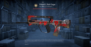 FAMAS | Roll Cage (Minimal Wear) Screenshot
