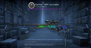StatTrak™ AWP | Ice Coaled (Battle-Scarred) Screenshot
