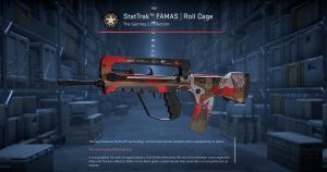StatTrak™ FAMAS | Roll Cage (Field-Tested) Screenshot