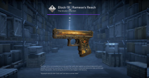 Glock-18 | Ramese's Reach (Battle-Scarred) Screenshot