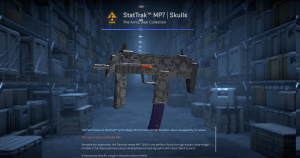 StatTrak™ MP7 | Skulls (Minimal Wear) Screenshot
