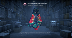 Dual Berettas | Melondrama (Minimal Wear) Screenshot